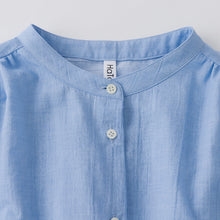 画像をギャラリービューアに読み込む, cottonボイル ギャザーワンピース