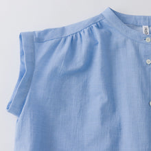 画像をギャラリービューアに読み込む, cottonボイル ギャザーワンピース