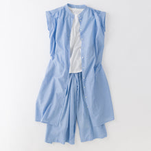 画像をギャラリービューアに読み込む, cottonボイル ギャザーワンピース