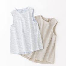 画像をギャラリービューアに読み込む, タイルジャカードノースリーブブラウス