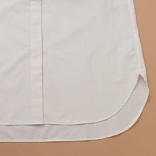 画像をギャラリービューアに読み込む, organic cottonロングシャツ【HaTaKaKe shiro】