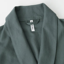 画像をギャラリービューアに読み込む, cotton silk flannel ハオリガウン