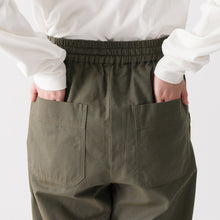 画像をギャラリービューアに読み込む, organic cotton twillイージーパンツ