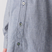 画像をギャラリービューアに読み込む, organic cotton twillシャツ