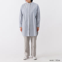 画像をギャラリービューアに読み込む, organic cottonロングシャツ