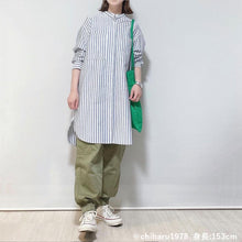 画像をギャラリービューアに読み込む, organic cottonロングシャツ