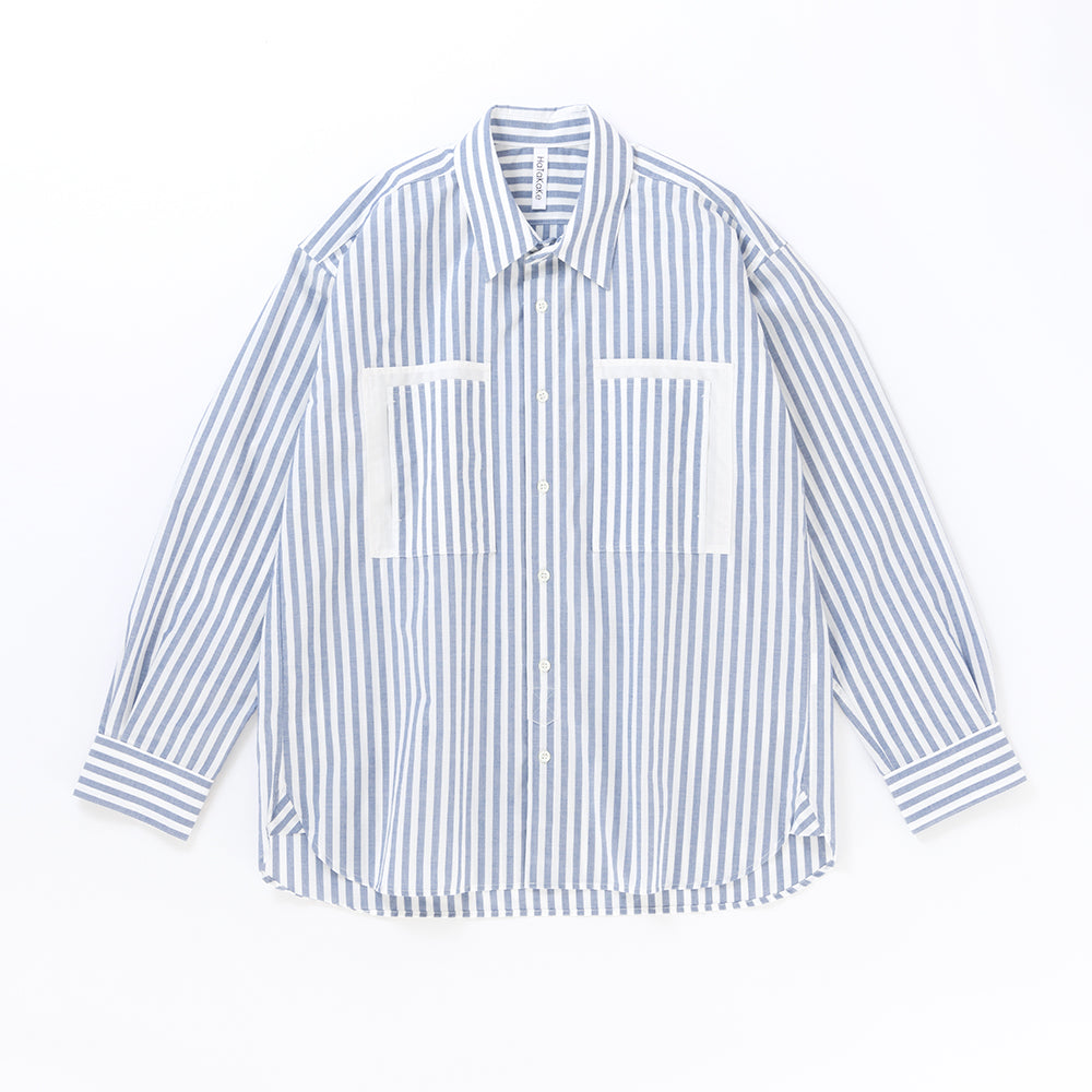 ファッション小物HaTaKaKe organic cottonシャツ ユニセックス 定番 白 ...