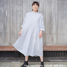 画像をギャラリービューアに読み込む, organic cottonシャツワンピース