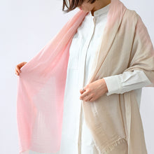 画像をギャラリービューアに読み込む, シャトルコットンシルク ストール