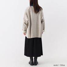 画像をギャラリービューアに読み込む, HERRINGBONE羽織り(ユニセックス)