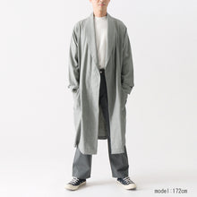 画像をギャラリービューアに読み込む, cotton silk flannel ハオリガウン