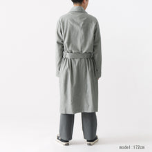 画像をギャラリービューアに読み込む, cotton silk flannel ハオリガウン