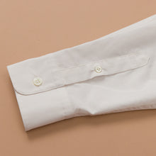 画像をギャラリービューアに読み込む, organic cottonロングシャツ【HaTaKaKe shiro】