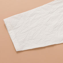 画像をギャラリービューアに読み込む, SHIWAコットン リラックスノーカラーシャツ(巾着付き)