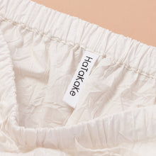 画像をギャラリービューアに読み込む, SHIWAコットン リラックスパンツ(巾着付き)