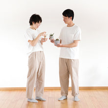 画像をギャラリービューアに読み込む, shuttle ユニセックス ソリッドパンツ(ベージュ)