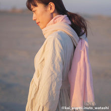 画像をギャラリービューアに読み込む, シャトルコットンシルク ストール