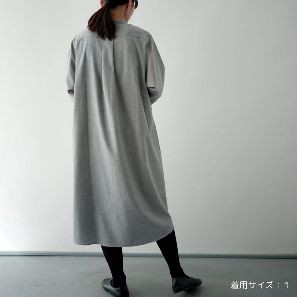 ARTS&SCIENCE ヤク　ロングワンピース　チャコールグレー　サイズ1 cotton yakワンピース – HaTaKaKe