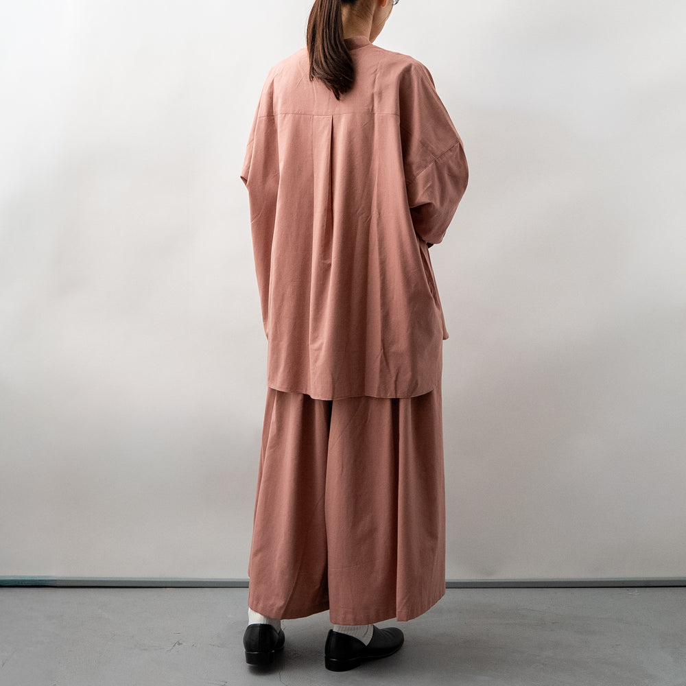 cotton シルクワイドブラウス