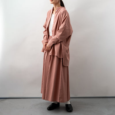 cotton シルクワイドブラウス