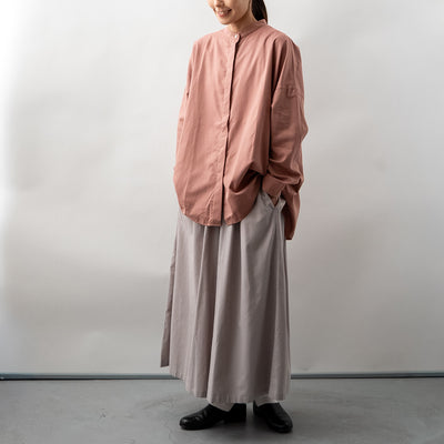 cotton シルクワイドブラウス