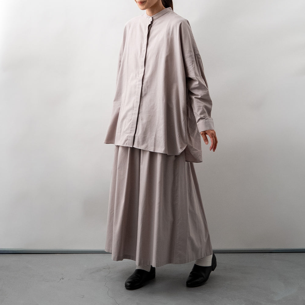 cotton シルクワイドブラウス