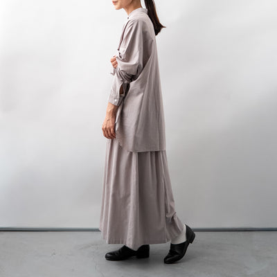 cotton シルクワイドブラウス