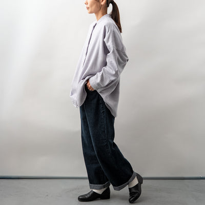 cotton カシミヤワイドブラウス