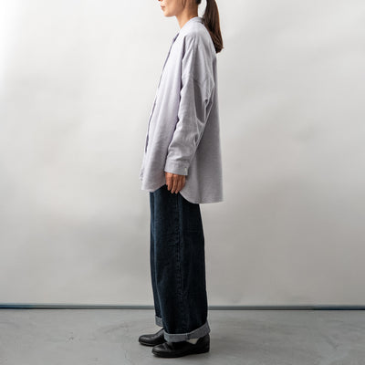 cotton カシミヤワイドブラウス