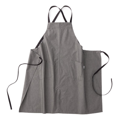 organic cottonエプロン クリームブラウン