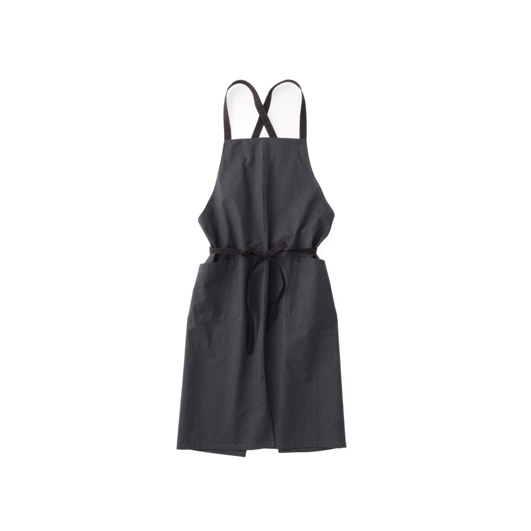 organic cottonエプロン ビターブラウン