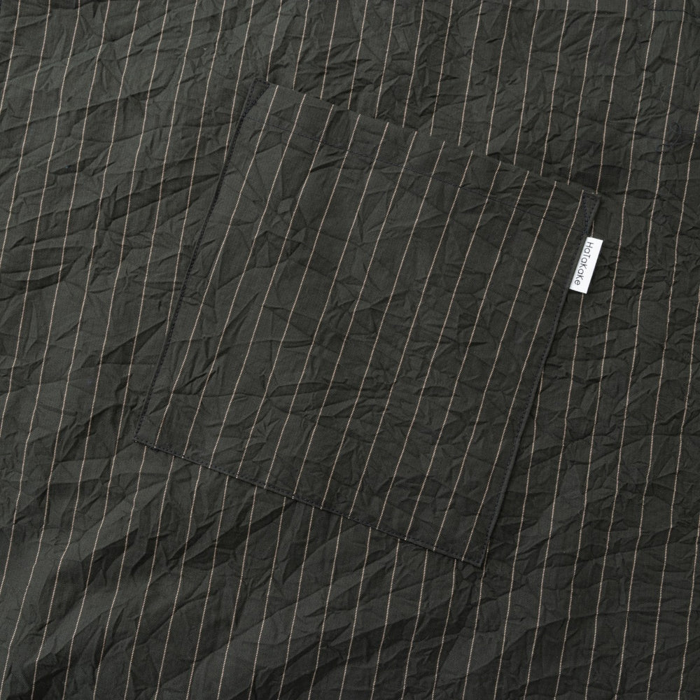 綿キャッチワッシャーエプロン　グリーン