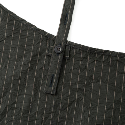 綿キャッチワッシャーエプロン　グリーン