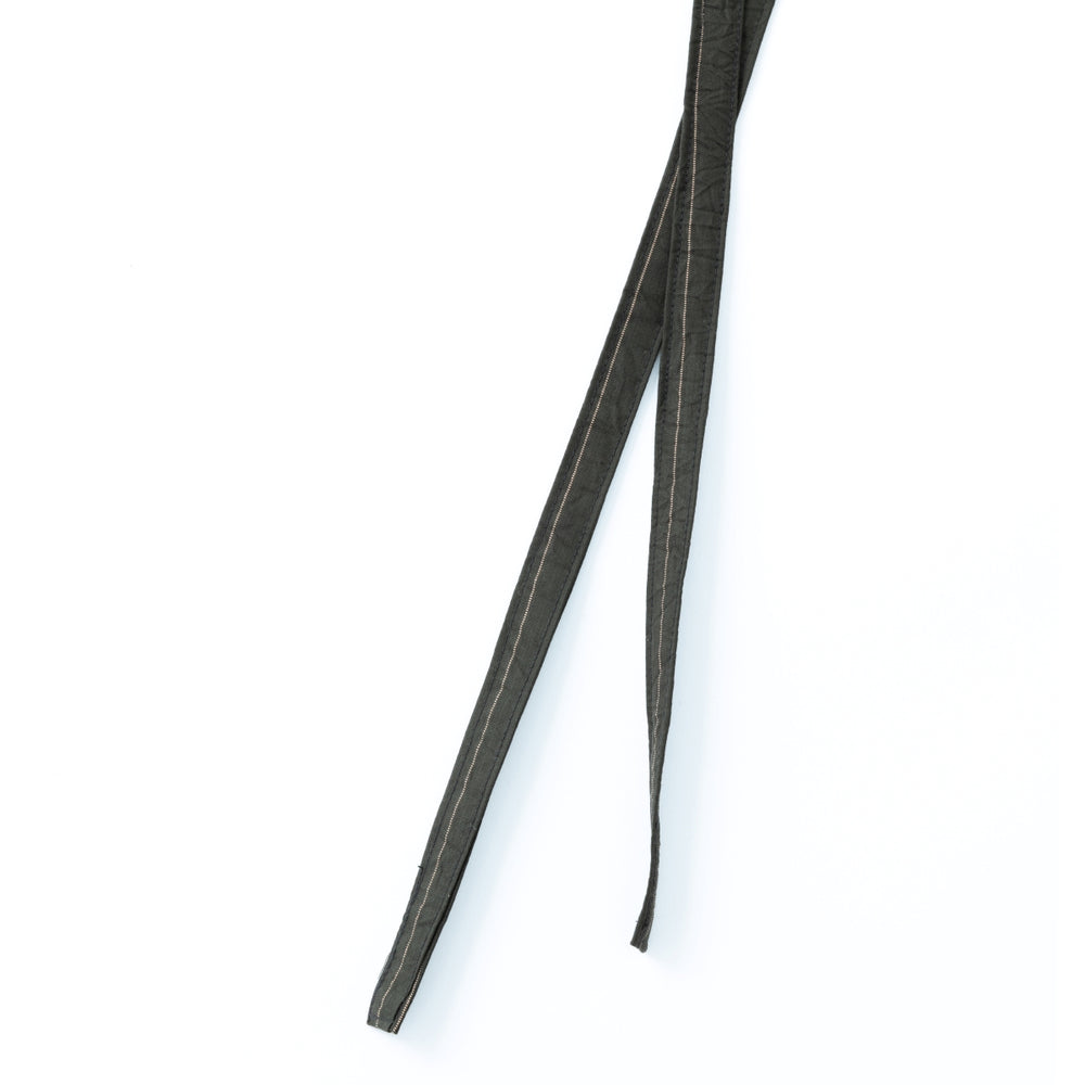 綿キャッチワッシャーエプロン　グリーン