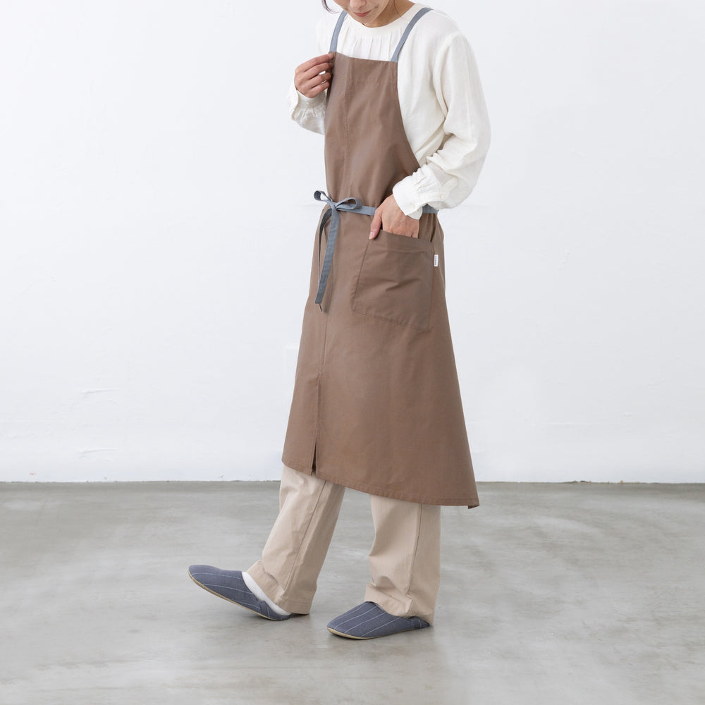 organic cottonエプロン グレオレ
