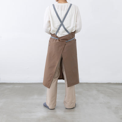 organic cottonエプロン グレオレ