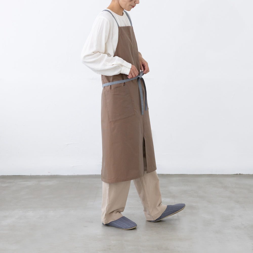organic cottonエプロン グレオレ