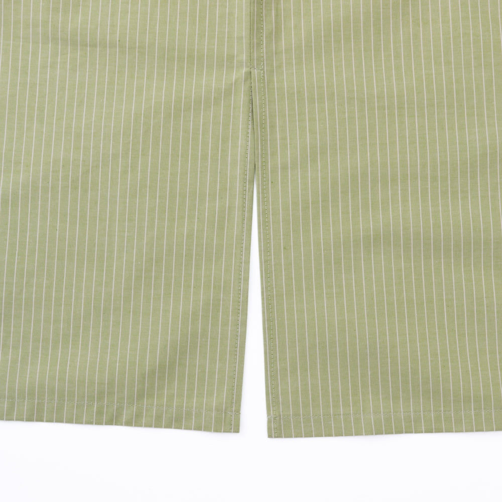 organic cottonエプロン ライムST