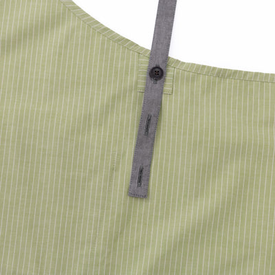 organic cottonエプロン ライムST