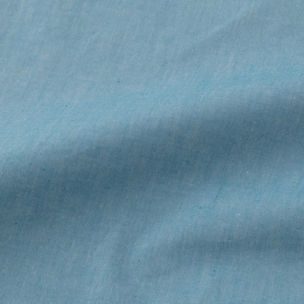 organic cottonエプロン スカイブルー
