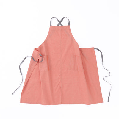 organic cottonエプロン オレンジ