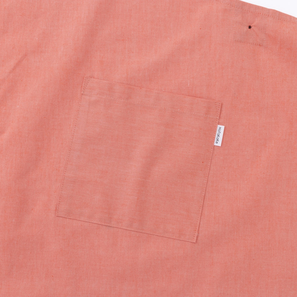 organic cottonエプロン オレンジ