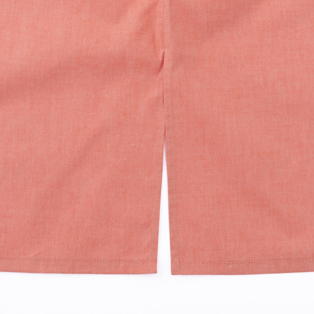 organic cottonエプロン オレンジ