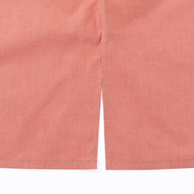 organic cottonエプロン オレンジ
