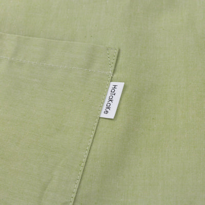 organic cottonエプロン ライム