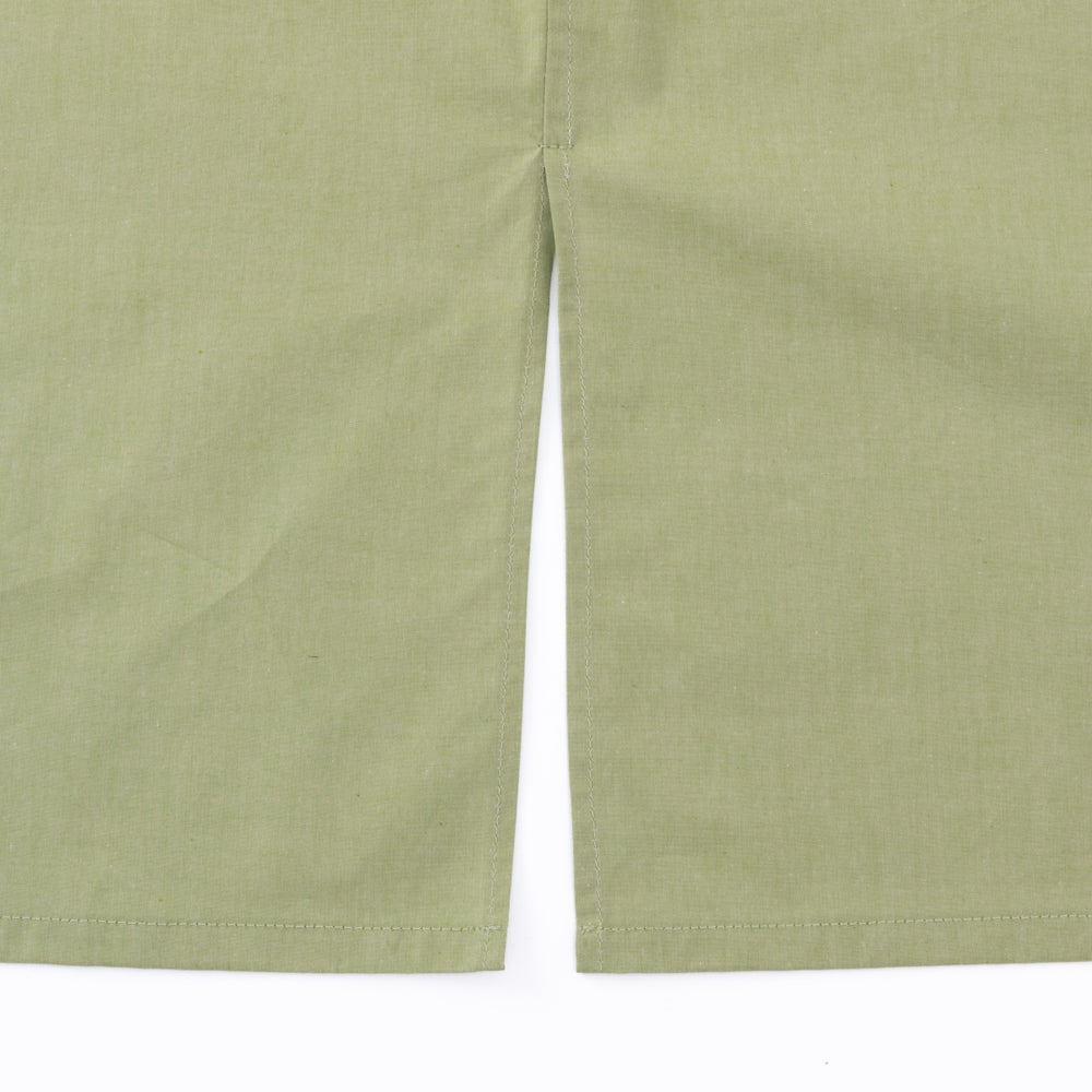 organic cottonエプロン ライム