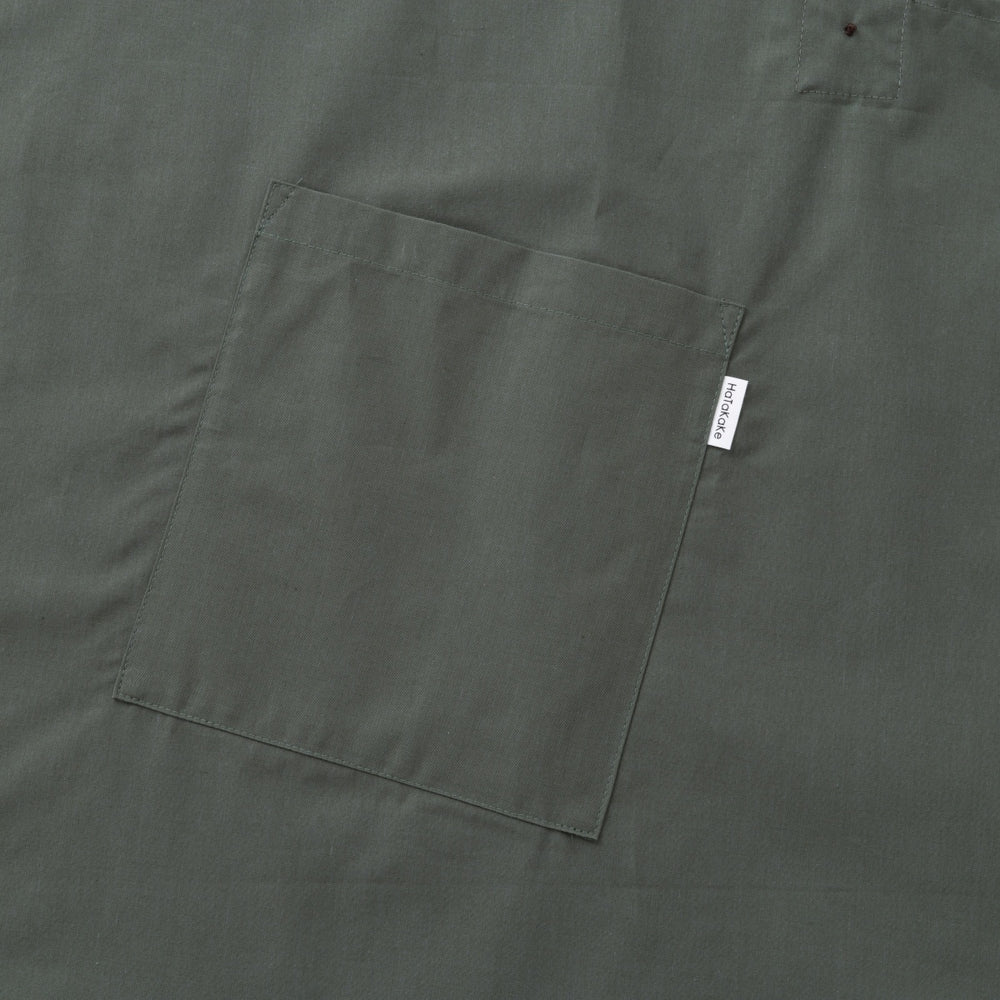 organic cottonエプロン モスシャドウ