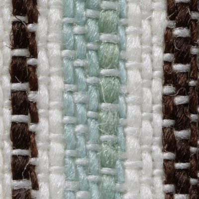 綿麻マルチストライプエプロン ウグイス