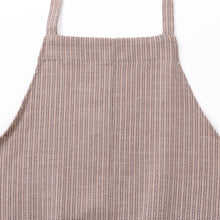 画像をギャラリービューアに読み込む, 綿ザックリオックスエプロン　ブリック
