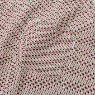 綿ザックリオックスエプロン　ブリック